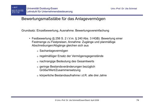 GrundzÃ¼ge des externen Rechnungswesens - Lehrstuhl fÃ¼r ...