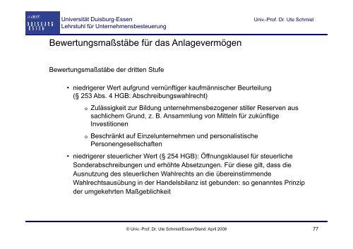 GrundzÃ¼ge des externen Rechnungswesens - Lehrstuhl fÃ¼r ...