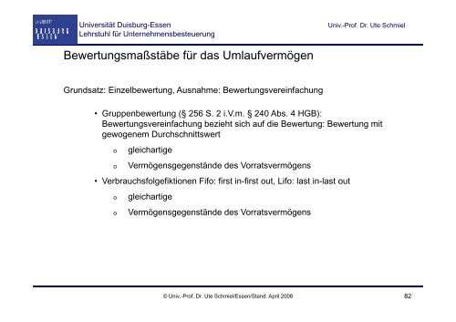 GrundzÃ¼ge des externen Rechnungswesens - Lehrstuhl fÃ¼r ...