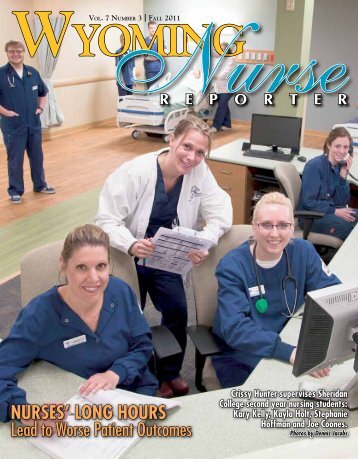 Nurse Reporter Fall 2011 - Wyoming State Board of Nursing
