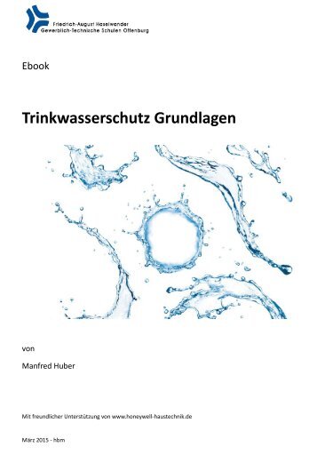 Trinkwasserschutz Grundlagen