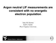 Argon neutral LIF measurements are consistent with no energetic ...