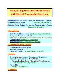 Physics Of High Pressure Helicon Plasma And Effect Of Antenna ...