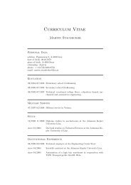 Curriculum Vitae - Institute of Automatic Control and Control ...