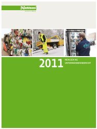 Geschäftsbericht 2011 - Nehlsen AG