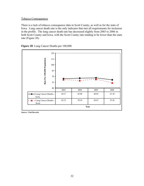 Scott County Substance Use Epidemiological Profile 2008 - Iowa ...