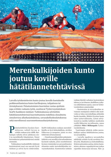 Kuljetus & Logistiikka 2 / 2015