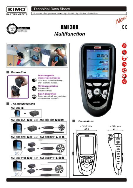 KIMO AMI 300 Data Sheet - Envirolab