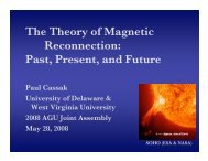 The Theory of Magnetic Reconnection - Plasma Physics at West ...