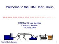 01 Introduction to CIM - CIMug - UCAIug