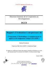 Rapport d'Ã©valuation Ã  mi-parcours du - ACT - Advanced ...