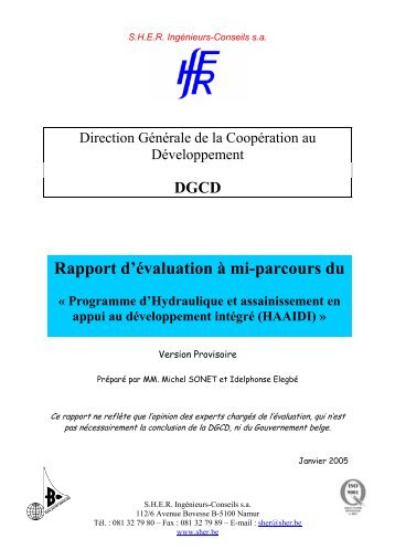 Rapport d'Ã©valuation Ã  mi-parcours du - ACT - Advanced ...