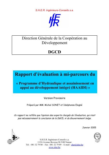 Rapport d'Ã©valuation Ã  mi-parcours du - ACT - Advanced ...