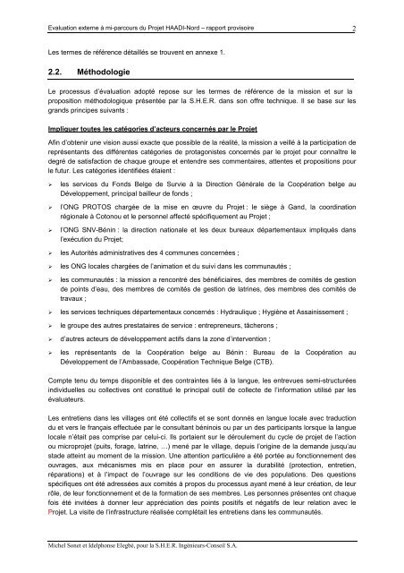 Rapport d'Ã©valuation Ã  mi-parcours du - ACT - Advanced ...