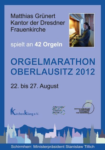 ORGELMARATHON ORGELMARATHON - Termine