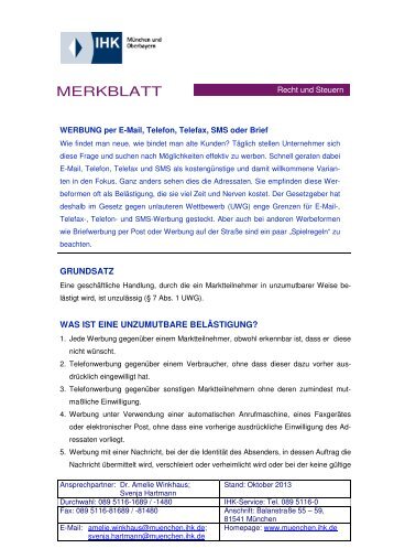 MERKBLATT