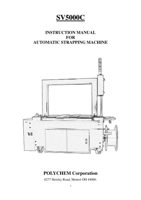 SV5000C Manual 2012 (111 pages 5mb) (PDF) - Polychem