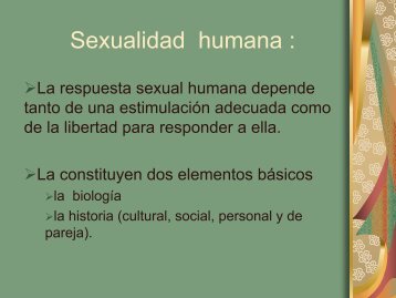 Sexualidad humana : - Icmer