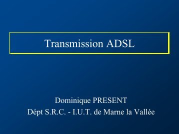 transmission ADSL