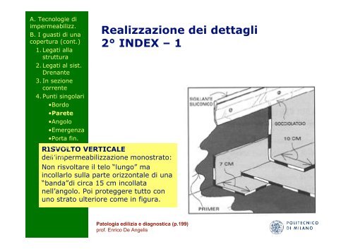 Impermeabilizzazioni e coperture