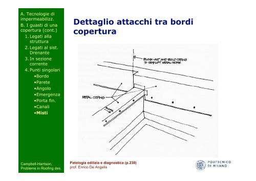 Impermeabilizzazioni e coperture