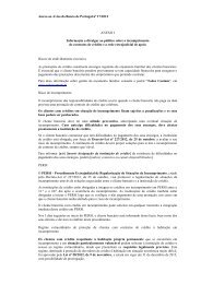 Anexo ao Aviso do Banco de Portugal nÂº 17/2012 ANEXO I ... - Banif