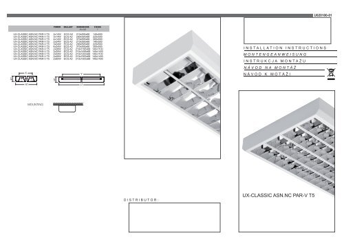 UX-CLASSIC ASN.NC PAR-V T5 - OMS Product Database