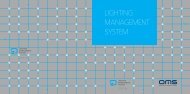 Lighting MAnAgEMEnt SYStEM - OMS lighting