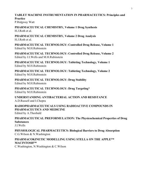 Pharmaceutical Technology: Controlled Drug Release, Volume 2