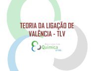 TEORIA DA LIGAÃÃO DE VALÃNCIA - TLV