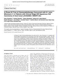 A Phase I/II Trial of Chemoradiotherapy Concurrent with S-1 plus ...