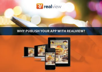 Why publish your app with Realview?
