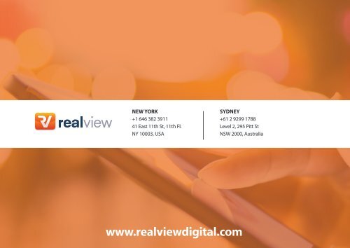 Why publish your app with Realview?