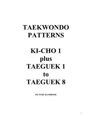 Taeguek Magazines Inspiration Taekwondo Patterns Taeguek Magazines Inspiration Taekwondo Patterns