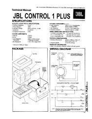JBL CONTROL 1 PLUS