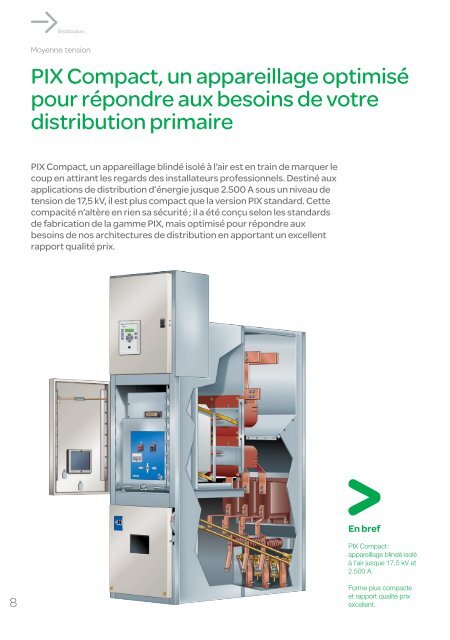 PIX Compact, un appareillage optimisÃ© pour rÃ©pondre - Schneider