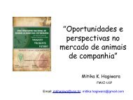 âOportunidades e perspectivas no mercado de animais de ... - CFMV