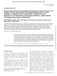 Phase II Trial of Concurrent Chemoradiotherapy with S-1 Plus ...