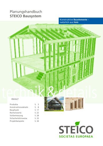 Planungshandbuch STEICO Bausystem