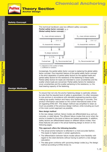 Chemical Anchor Technical Handbook