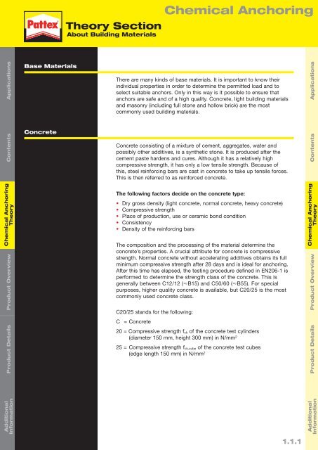 Chemical Anchor Technical Handbook