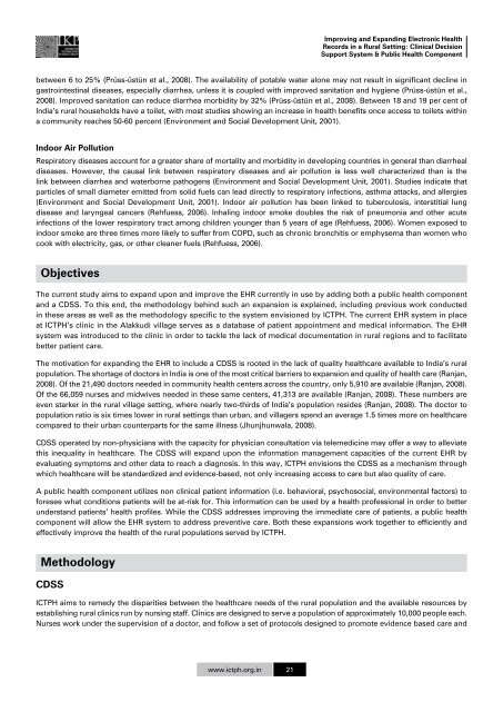 Improving and Expanding Electronic Health Records in a Rural Setting