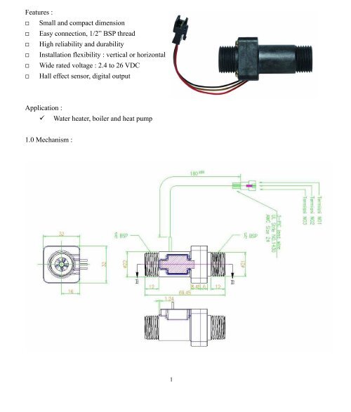 Vs 2000 Flow Sensor Savant FS-2000 Flow Sensor - Micropik