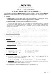 Recruitment of Trade Apprentices-2012 EW / RR JSR Works,Tubes ...