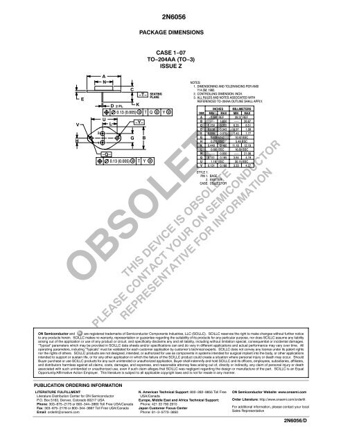 NPN Darlington silicon power transistor - Futurlec