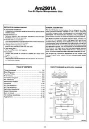 AM2901A.pdf - Four-Bit Bipolar Microprocessor Slice ( 2901 series )