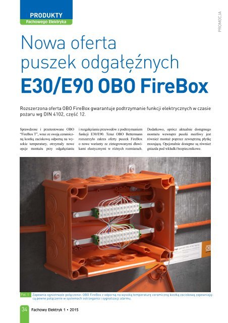 Fachowy Elektryk 1/2015