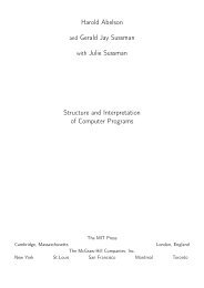 Harold Abelson and Gerald Jay Sussman with ... - ftp.linux.kiev.ua.