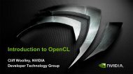 Introduction to OpenCL