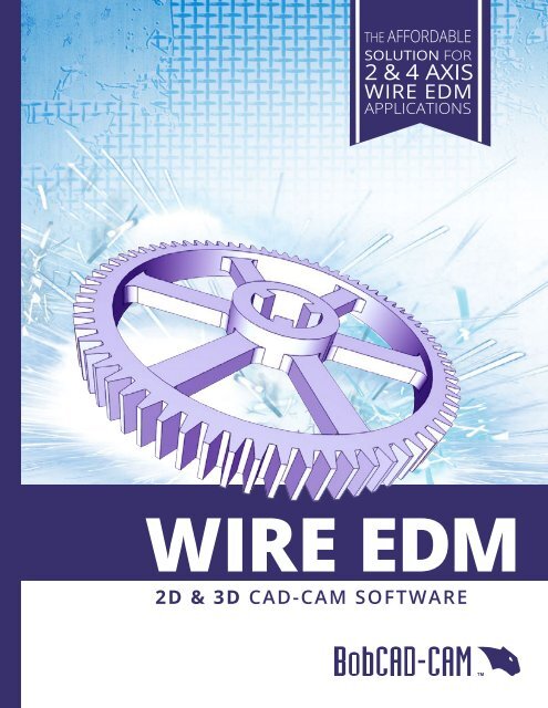 WIRE EDM - BobCAD-CAM